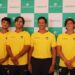 Equipo Copa Davis de Ecuador que jugará ante Egipto, en el Cairo, este viernes 2 y 3 de febrero. FOTO / FET