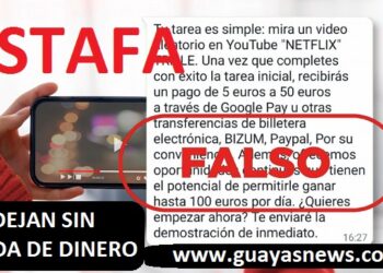 Estafas por Whatsapp para ver Videos en Youtube
