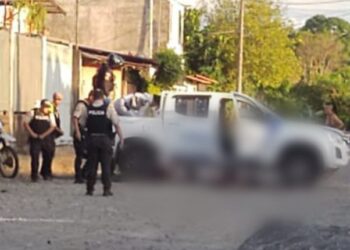 3 Servidores Policiales asesinados en la Joya de los Sachas en Orellana