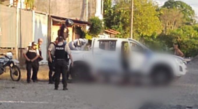 3 Servidores Policiales asesinados en la Joya de los Sachas en Orellana
