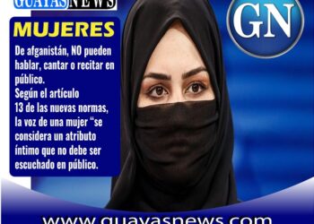 Régimen talibán prohíbe a las mujeres en Afganistán cantar, hablar o recitar en público.