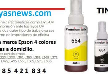 Tinta Epson 664