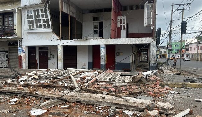 Sismo de magnitud 6.0 sacude Esmeraldas y genera afectaciones en Ecuador, Video