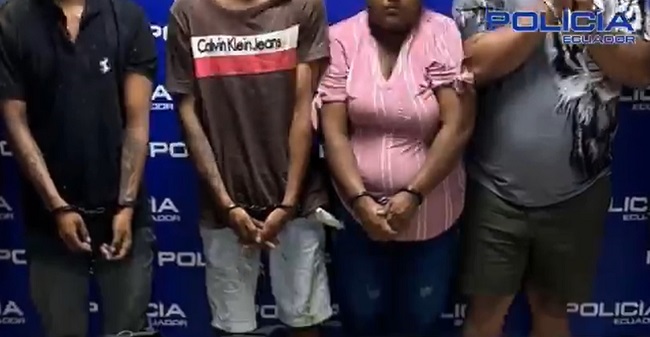 Capturados 4 integrantes del GAO los Choneros por asalto a mano armada, tráfico de armas, municiones y sustancias sujetas a fiscalización, Video
