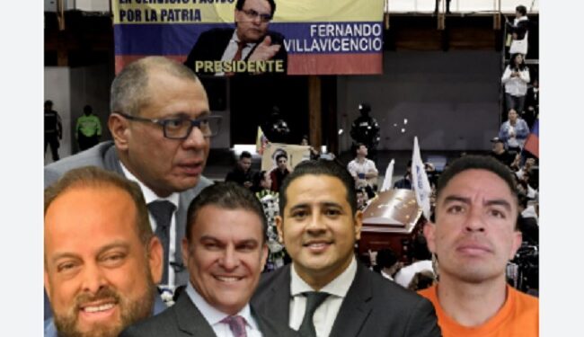Por el crimen de Fernando Villavicencio, Jorge Glas, José Serrano, Ronny Aleaga, Javier Jordán y Daniel Salcedo fueron llamados, Video