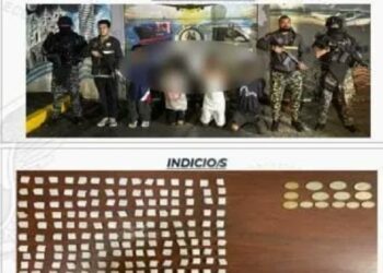 Policía aprehendió a cuatro ciudadanos por el tráfico de sustancias sujetas a fiscalización en Guayaquil, Video