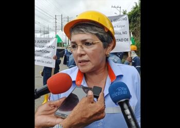 Protesta de trabajadores