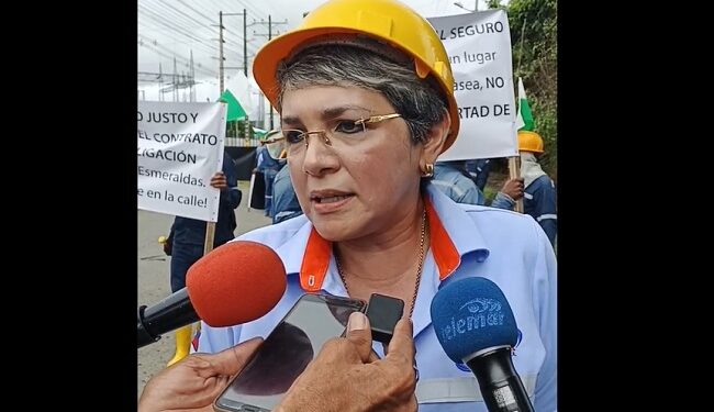 Protesta de trabajadores