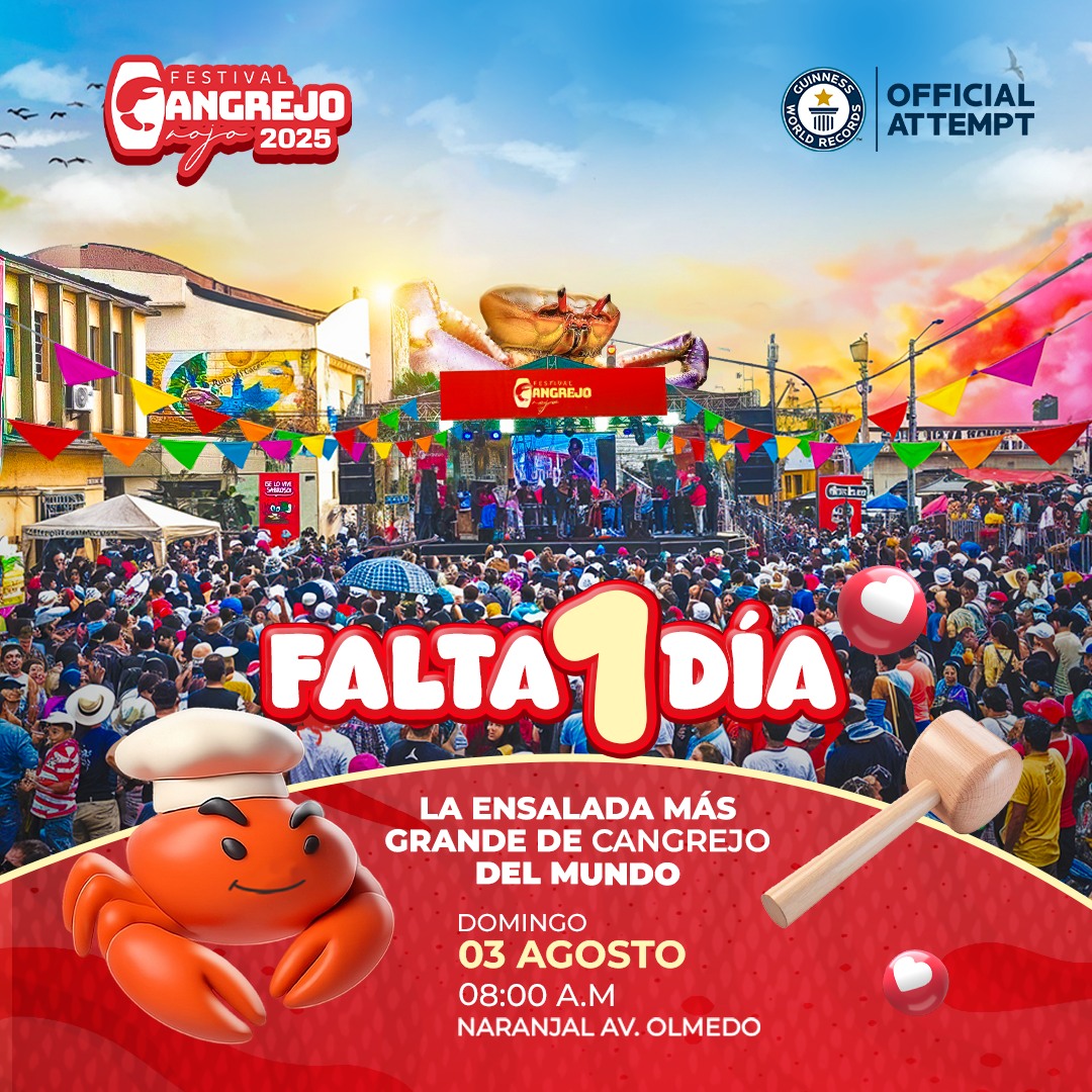Festival del cangrejo Naranjal Ecuador