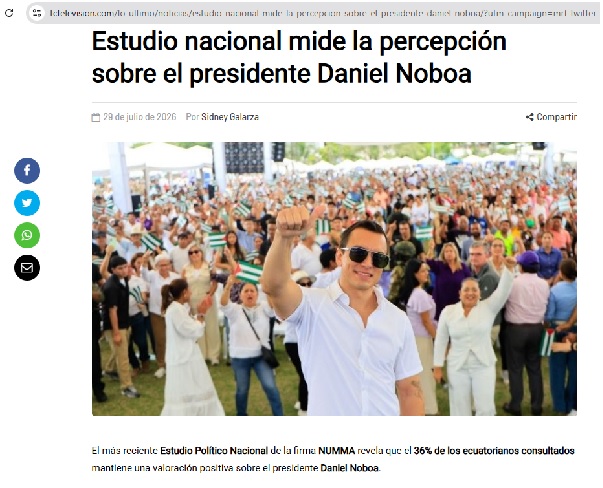 Sondeo NUMMA