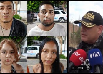 Siete extorsionadores